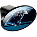 NFL Oval Hitch Cover: Carolina Panthers